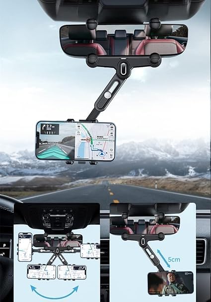 Phone Mount for Car, Universal Mount, Rotatable Holder for Car