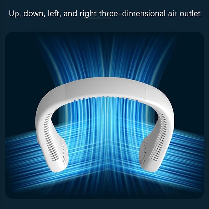 Neck Cooling Ventilator Summer Mini Bladeless Fan