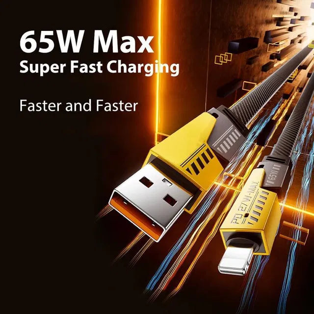 USB A 65W 4 In 1 Fast Data Transfor Cable